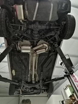 Preview: Golf3 VR6 syncro Turbo Abgasanlage in 76mm